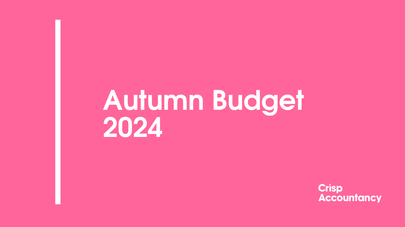 Autumn Budget 2024